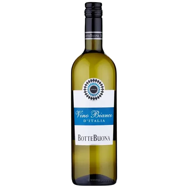 BOTTE BUONA VINO BIANCO D'ITALIA 750 ML - Vin - Sorrento Import Aps