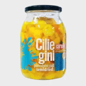 CARBONE CILIEGINI POMODORINI GIALLI SEMIDRIED 950 G