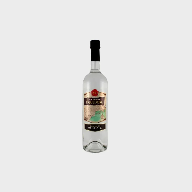 CIEMME FRIULDORO GRAPPA DI MOSCATO 40% 0,7 L