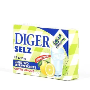 Diger selz digestivo effervescente 12 bustine