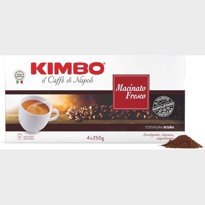 KIMBO MACINATO FRESCO 4x250G
