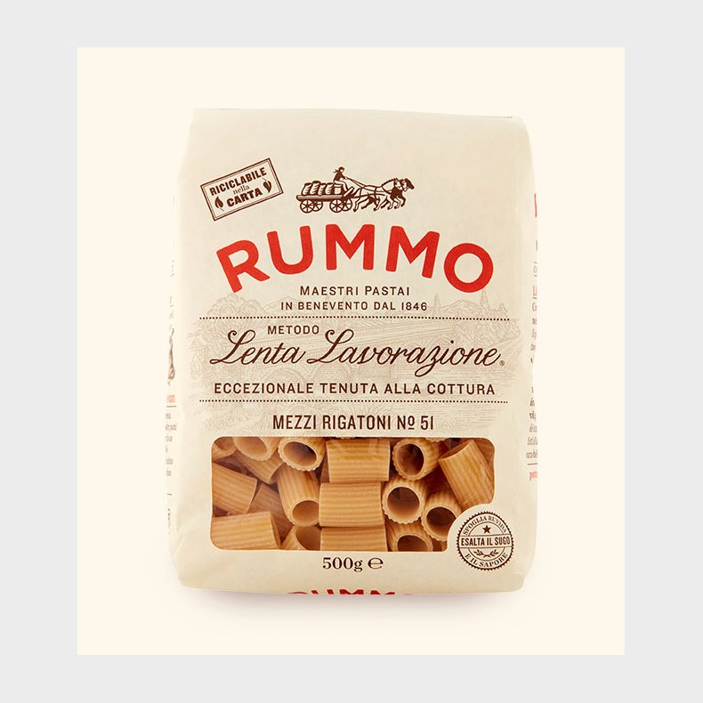 RUMMO MEZZI RIGATONI N. 51 500 G