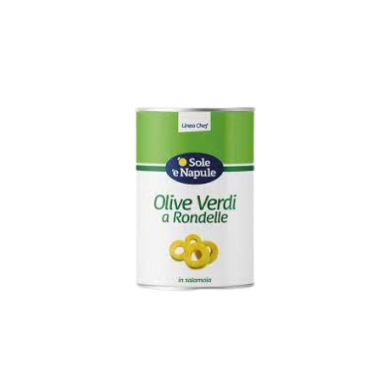 O SOLE E NAPULE OLIVE VERDI A RONDELLE 4,1 KG &larr;