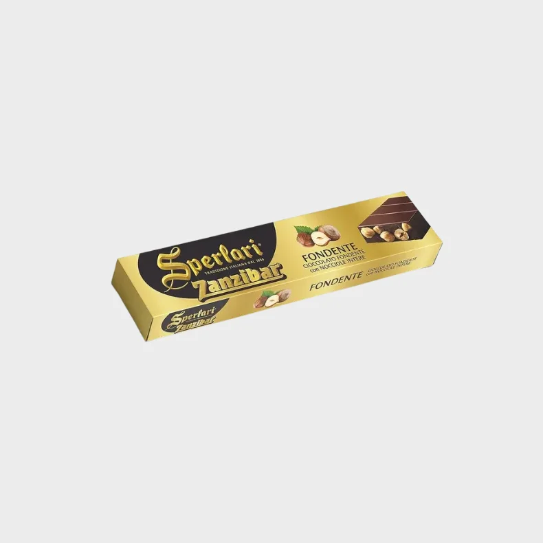 SPERLARI TORRONE FONDENTE ZANZIBAR 150 G