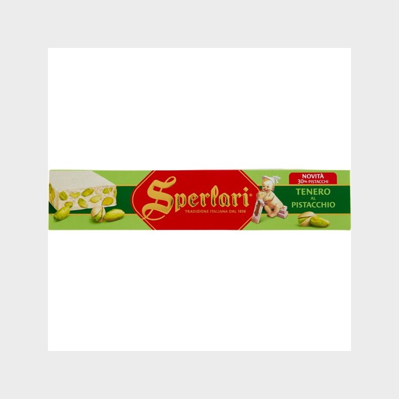 SPERLARI TORRONE TENERO GR200 PISTACCHIO