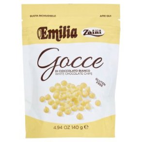 ZAINI GOCCE DI CIOCCOLATO BIANCHE 140GR