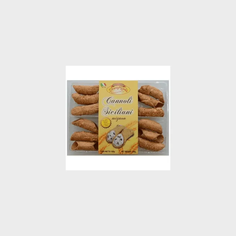 BISCOTTIFICIO DOMENICO MASCOLO CANNOLI SICILIANI MIGNON 160 G