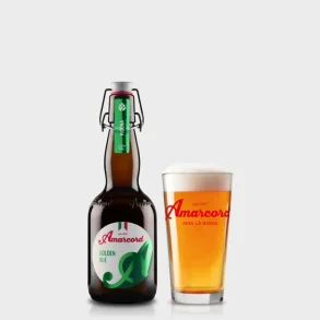 BIRRA ARTIGIANALE AMARCORD MIDONA BIONDA 500 ML + PANT