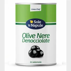 'O SOLE 'E NAPULE OLIVE NERE DENOCCIOLATE 4,1KG